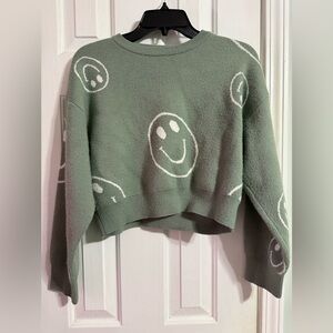 Altar’d State smiley cropped sweater.
